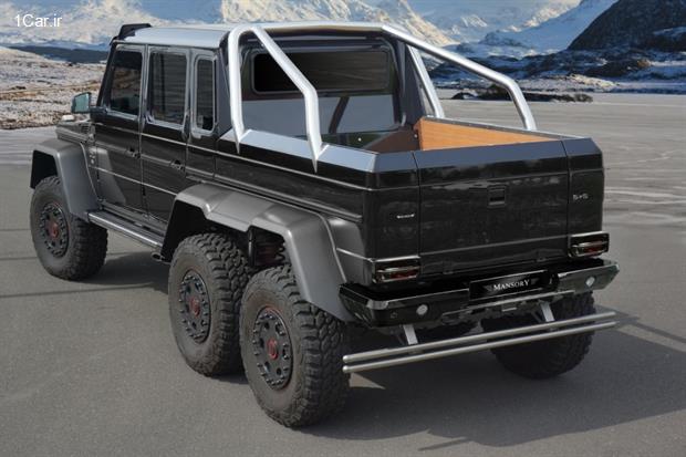 مرسدس بنز G63 AMG در دستان منصوری